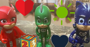 PJ mask character by LEARN Anytime Anywhere