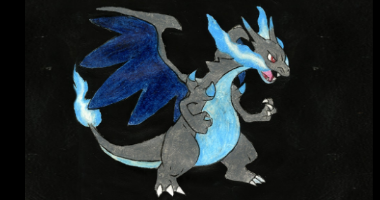 60min Draw Mega Charizard X Pokemon by LEARN Anytime Anywhere