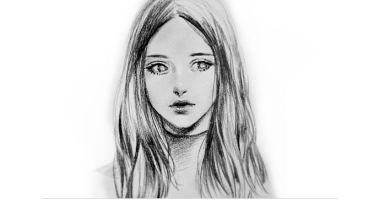 60min Sketching Art Lesson - Portrait of a Girl