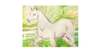 White Horse Drawing