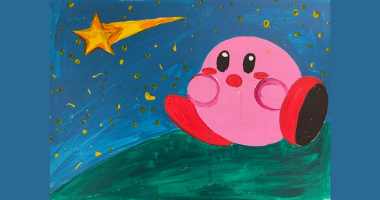 60min Pokemon Shooting Star Painting